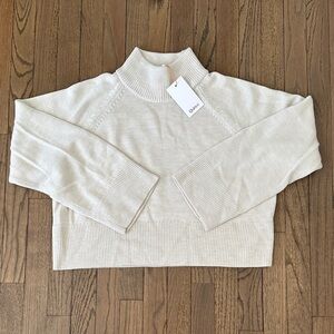 NWT Quince Wool Women's Cream Sweater